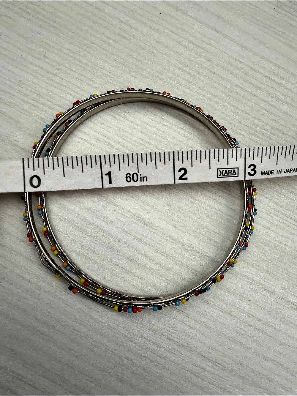 Colorful Beaded Silver-Tone Bracelet Set - Picture 6 of 6